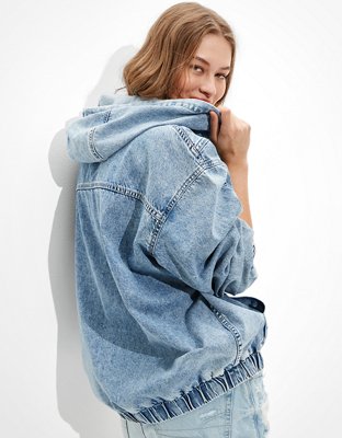 AE Denim Hooded Jacket