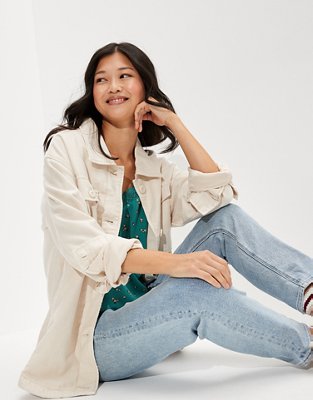 American Eagle AE Military Shacket — фото 4