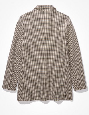 AE Plaid Blazer