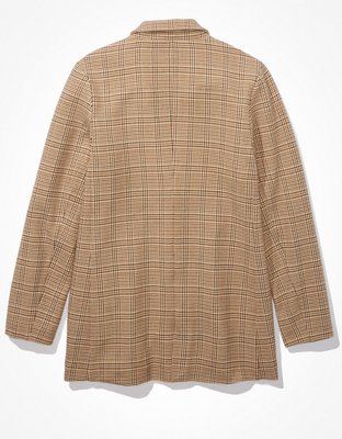 AE Plaid Blazer