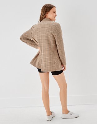 AE Plaid Blazer