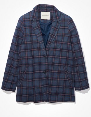 AE Plaid Blazer