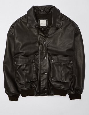 Женские куртки American Eagle AE x The Ziegler Sisters Bomber Jacket — фото 3
