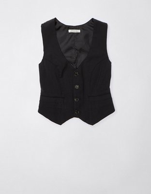 AE x The Ziegler Sisters Cropped Corset Tank Top