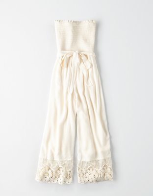 American Eagle AE Embroidered Tube Jumpsuit — фото 3