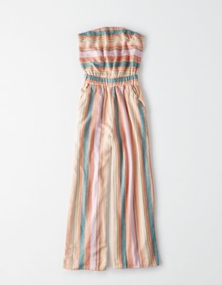 american eagle red jumpsuit
