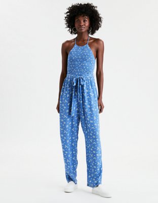 smocked jumpsuit