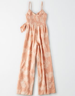 American Eagle AE Tropical Wrap Front Jumpsuit — фото 2