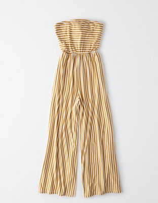 ae easy striped jumpsuit