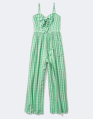 AE Tie-Front Tube Jumpsuit