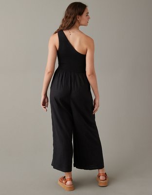 AE Smocked OneShoulder Jumpsuit