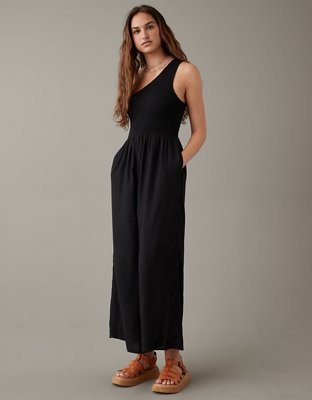 Buy Aerie Smocked Wide Leg Jumpsuit online