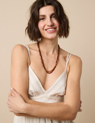 AE Plunge Wide-Leg Jumpsuit