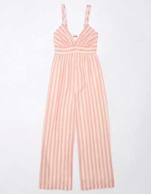 AE Plunge Wide-Leg Jumpsuit