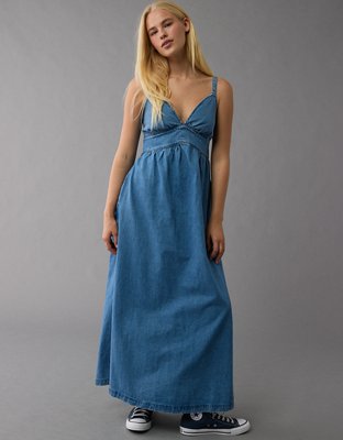knee length dresses for ladies FLUTTER SLEEVE SMOCKED MIDI DRESS