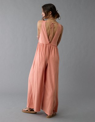 AE Sunchaser Knit V-Neck Jumpsuit | AE