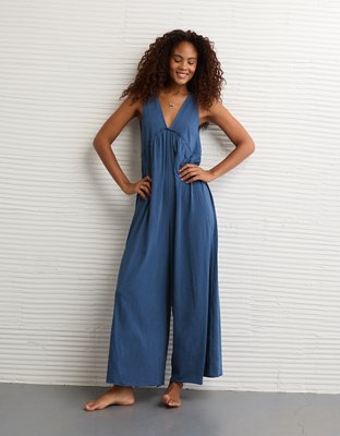 AE Sunchaser Knit V-Neck Jumpsuit