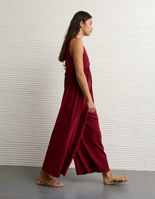 AE Sunchaser Knit V-Neck Jumpsuit