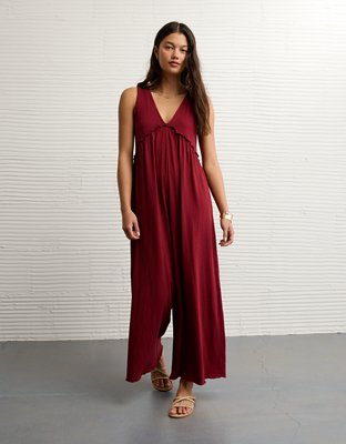 AE Sunchaser Knit V-Neck Jumpsuit