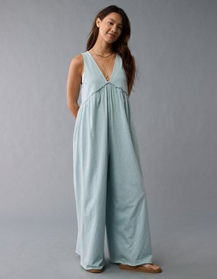 AE Smocked Sweetheart Jumpsuit