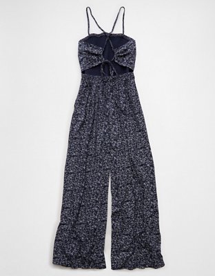 AE Sunchaser Knit Babydoll Jumpsuit