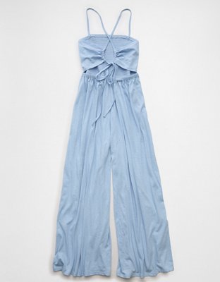 AE Sunchaser Knit Babydoll Jumpsuit