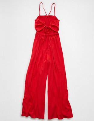 AE Sunchaser Knit Babydoll Jumpsuit