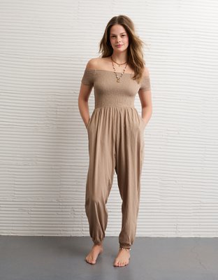 AE Sunchaser Off-the-Shoulder Jumpsuit