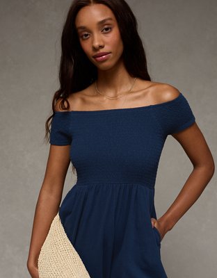 AE Sunchaser Off-the-Shoulder Jumpsuit
