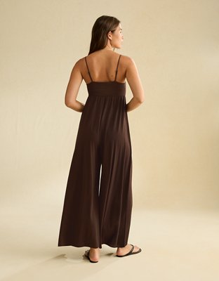 AE Empire Waist Wide-Leg Jumpsuit