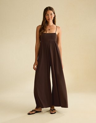 AE Empire Waist Wide-Leg Jumpsuit