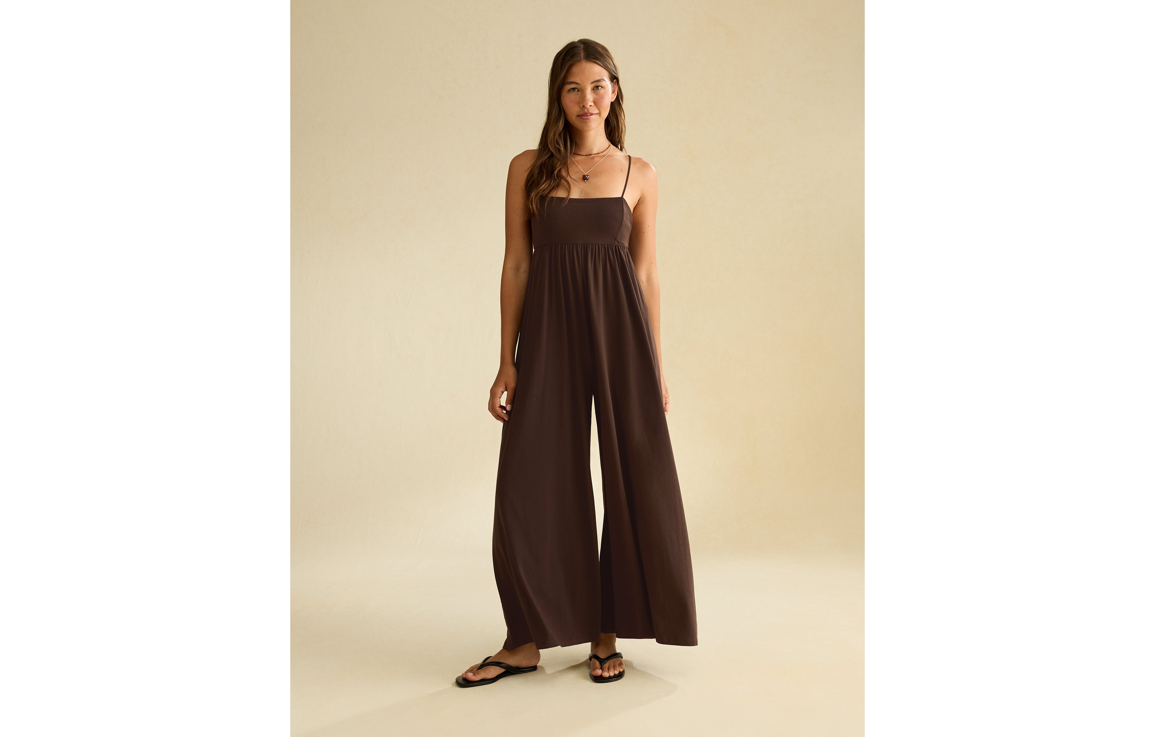 AE Empire Waist Wide-Leg Jumpsuit