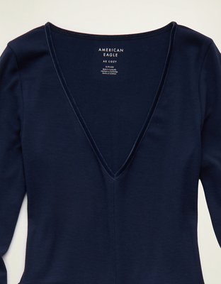 AE Long Sleeve Knit Jumpsuit