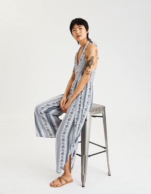 ae halter jumpsuit