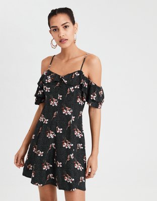 american eagle off the shoulder dress