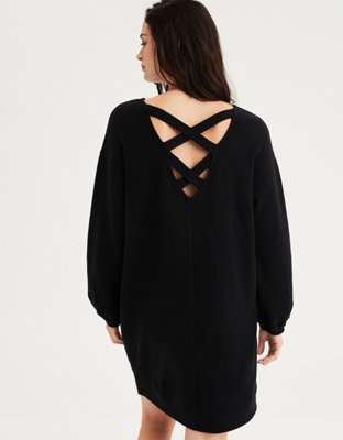 Женские платья American Eagle AE Soft & Sexy Plush Strappy Back Dress — фото 2