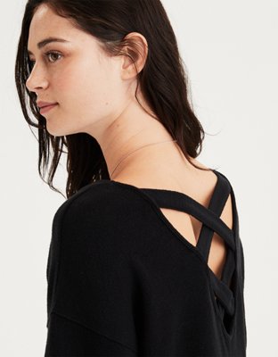 Женские платья American Eagle AE Soft & Sexy Plush Strappy Back Dress — фото 4