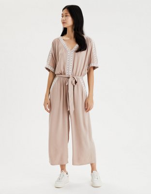 AE Tie Waist Kimono Jumpsuit