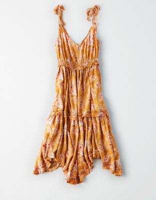 Женские платья American Eagle AE Ruffle Tiered Dress — фото 3
