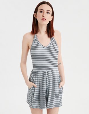 AE Knit Halter Romper