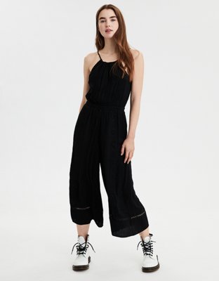 AE High Neck Lace Jumpsuit