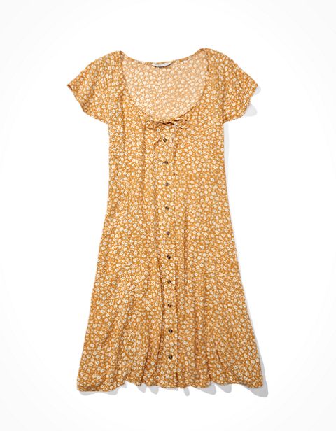 Женские платья American Eagle AE Button Up Mini Dress