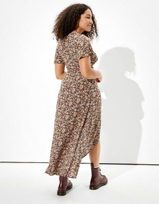 Женские платья American Eagle AE Printed Wrap Maxi Dress — фото 2