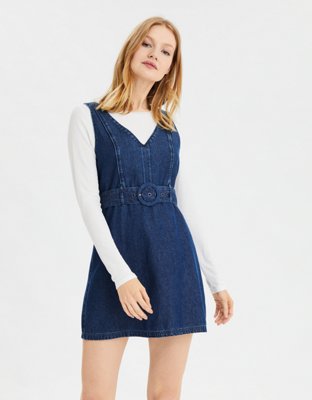 american eagle denim dress