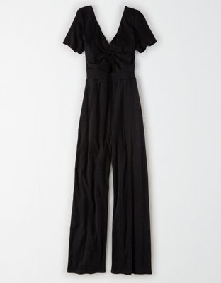 american eagle black jumpsuit