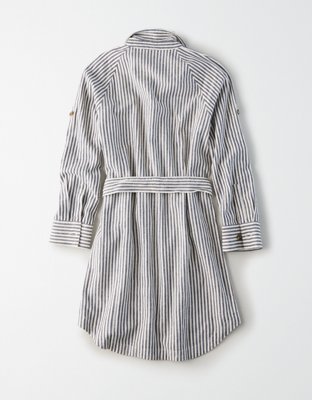 Женские платья American Eagle AE Long Sleeve Button Front Shirt Dress — фото 4