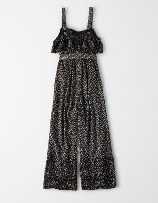 AE Embroidered Wide Leg Jumpsuit