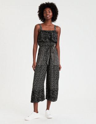 black jumpsuit american eagle