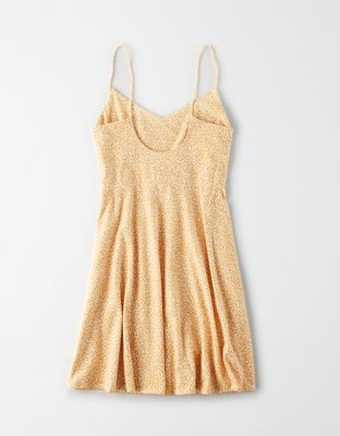 Женские платья American Eagle AE Printed Fit & Flare Dress — фото 4