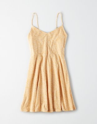 Женские платья American Eagle AE Printed Fit & Flare Dress — фото 3